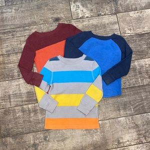 Set of 3 Thermal boys shirts size 3T